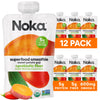Noka Superfood Fruit Smoothie Pouches, Sweet Potato Goji, Healthy Snacks With Flax Seed, Plant Protein And Prebiotic Fiber, Vega