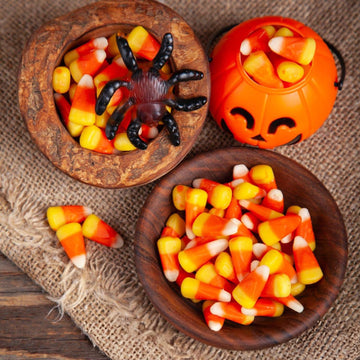 Bulk Classic Candy Corn 2 Pound Bag - Tri-Color Fall Candy For Thanksgiving Parties & Decorations - Made With Real Honey - Approx. 500 Pieces