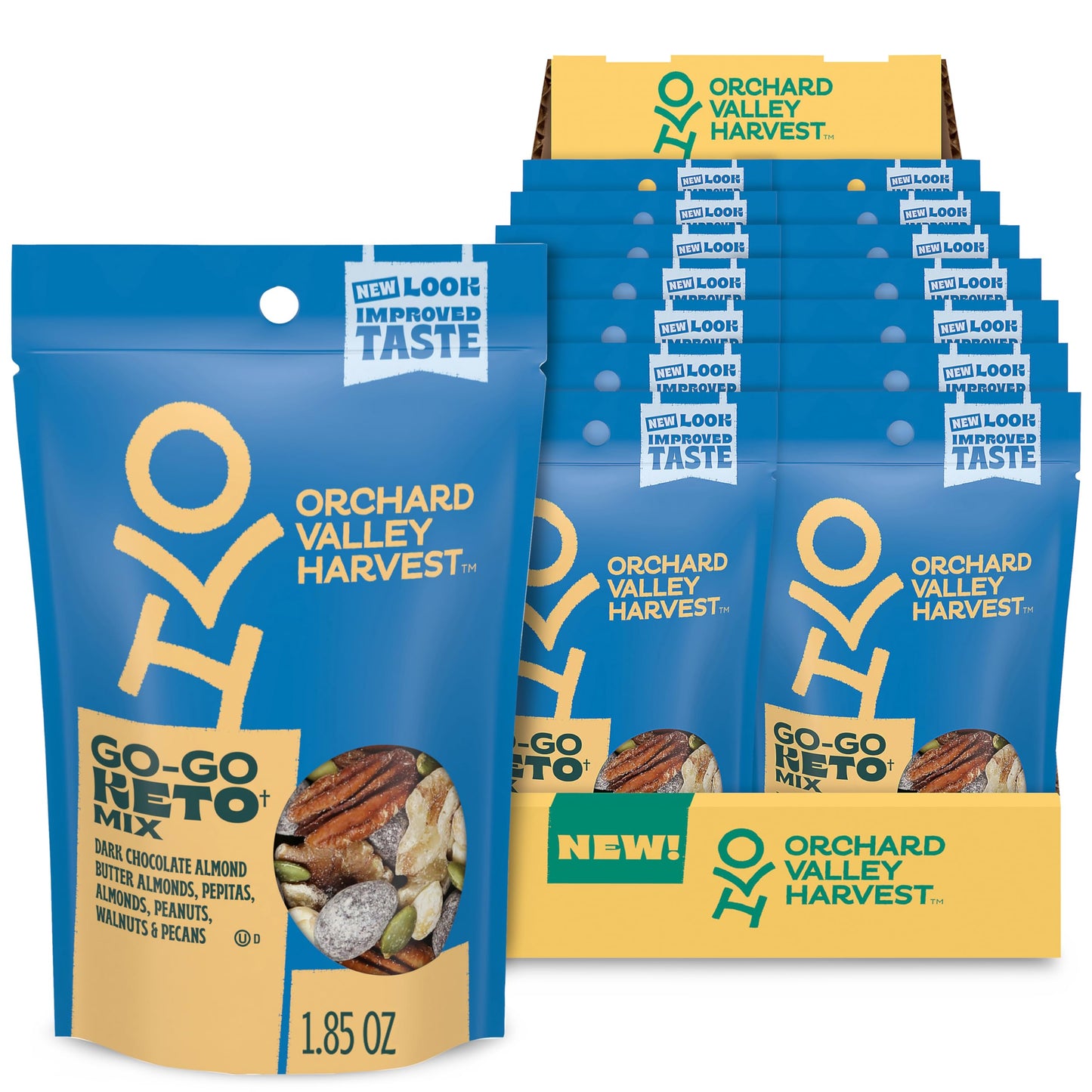 Orchard Valley Harvest Go-Go Keto Mix, 1.85 Oz./14 Ct. (Joh14045)