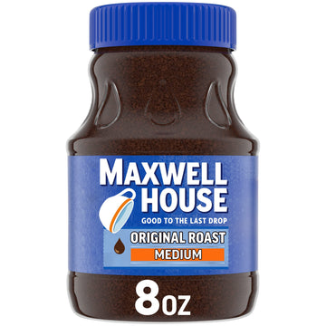 Maxwell House Original Roast Instant Coffee, 8 Oz Jar