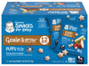 Gerber Snacks for Baby Grain & Grow Puffs To Go, Strawberry Apple, Non-GMO Puffed Grain Baby Snack for Crawlers, Pack of 1 Box