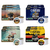Black Coffee Flavored Variety 96 Pods - Loyal Spirit (Light Roast) Vanilla & Spirit of 76 (Medium Roast) and Tactisquatch (Dark Roast) - K Cups Coffee Variety Pack