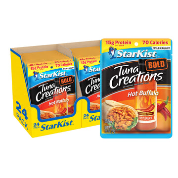 Starkist Tuna Creations Bold Hot Buffalo Style, 2.6 Oz, Pack Of 24
