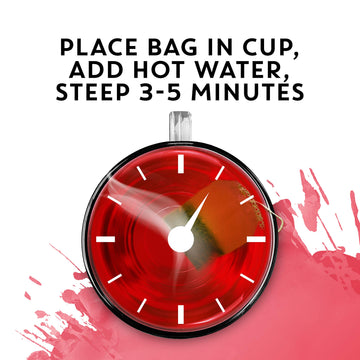 Tazo Tea Bags, Iced Or Hot, Passion Herbal Tea, 20 Tea Bags (Pack Of 6)