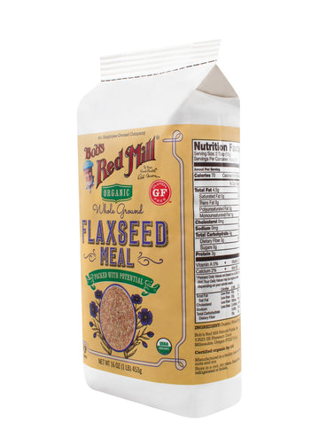 Bob'S Red Mill Organic Brown Flaxseed Meal, 16-Ounce (Package May Vary)