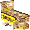 Cooper Street Banana Bread Granola Bakes (12 pack) - Individually Wrapped Soft and Chewy Breakfast Granola Bars - Nut, Dairy & S