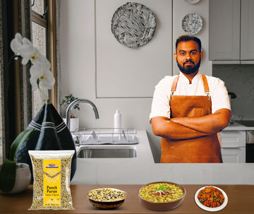 Rani Panch Puran (5 Spice) 7Oz (200G) ~ All Natural | Vegan | Gluten Friendly | Non-Gmo | Kosher | Indian Origin (Equal Blend Of Fenugreek, Mustard, Kalonji/Nigella, Fennel And Cumin)