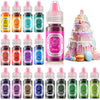 Oil Based Food Coloring For Chocolate 18 Color - Food Color For Valentine'S Day Cake Decorating Candy Melts Food Dye For Oil Fro