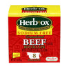Herb-ox Beef Instant Broth & Seasoning Sodium Free 8 Count (Pack of 12)