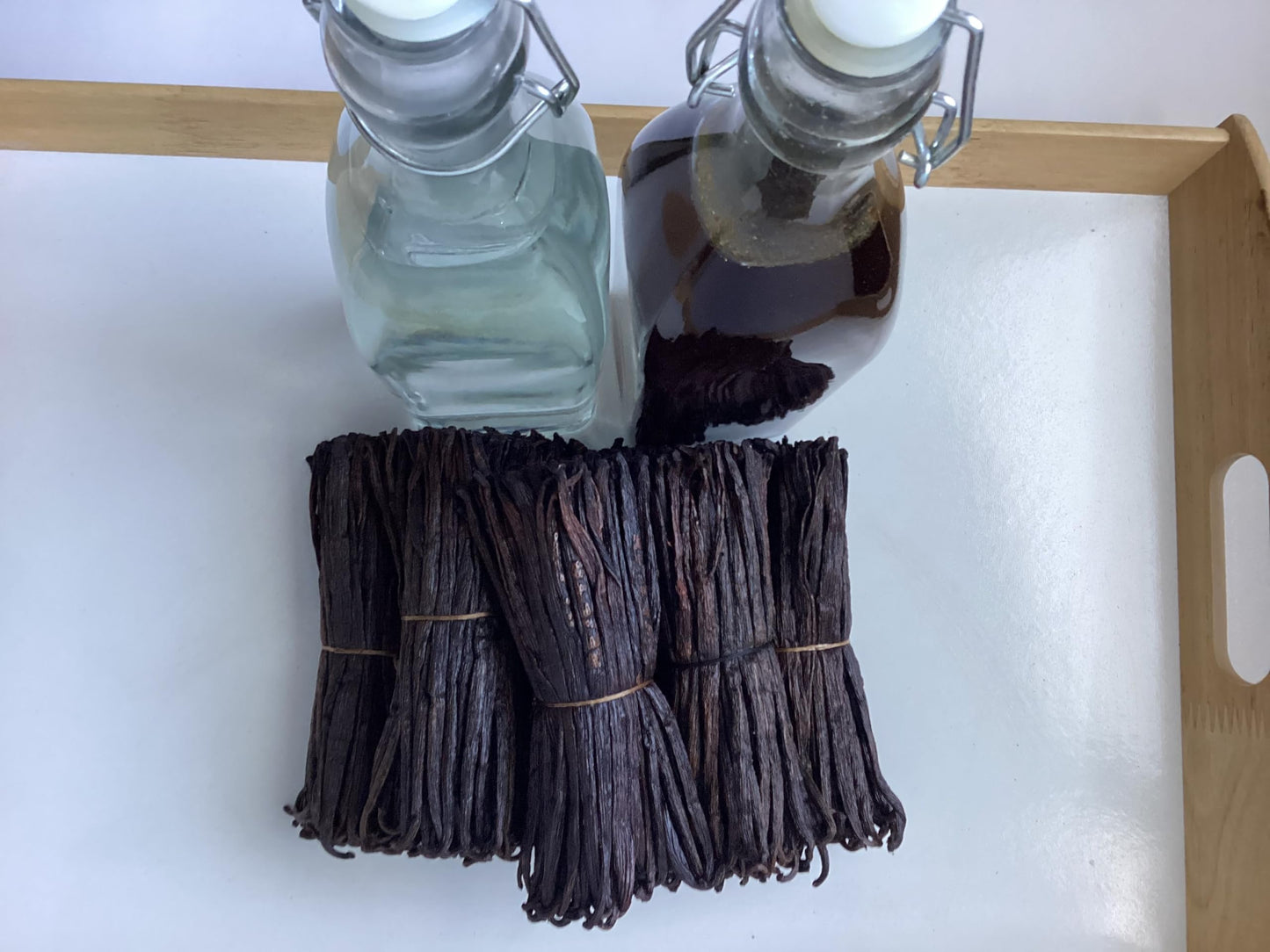 50 Split Organic Madagascar Vanilla Beans Grade B| 5-7 For Extract By Fitnclean Vanilla| Spirit-Inspired Flavor Non-Gmo Pods For Paste