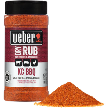 Weber Kc Bbq Dry Rub, 14.5 Ounce Shaker