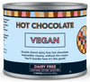 Double Donut Dairy Free Hot Chocolate Mix, Non Dairy Instant Vegan Hot Chocolate Mix, 12 Ounce