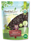 Food to Live Organic Dried Sour Cherries, 8 Ounces - Pitted Cherry Fruit, Non-GMO, Raw, Sun-Dried, Unsweetened, Unsulfured, No O