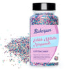 Bakerpan Edible Pastel Colors Nonpareils Sprinkles For Cupcakes, Pastel Sprinkles Edible For Cake Decorating - 5.1 Ounces (Made In Usa)