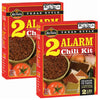 Wick Fowler s 2-Alarm Chili Kit, Texas Style Chili Seasoning Mix with Individual Packs of Spices, 3.3oz Box (Pack of 2)