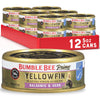 Bumble Bee Prime Balsamic & Herb Yellowfin Tuna In Extra Virgin Olive Oil, 5 Oz Cans (Pack Of 12) - Wild Caught Ahi Tuna - 28G Protein Per Serving - Non-Gmo, Msc Certified Sustainable Seafood