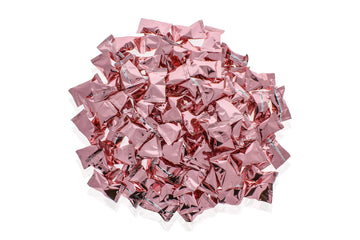 Rose Gold Foil Buttermints - 13 Oz. Bag - Approximately 100 Individually Wrapped Mint Candy