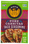 Siete Carnitas Seasoning Mix | Slow Cooker Spices | Gluten Free | Vegan | Paleo | Preservative Free (1 Packet) 7 Servings