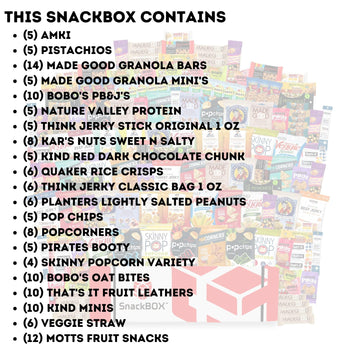 SB SnackBOX Gluten Free Snack Box Variety (150 Count) - Perfect for Gifts, Office, and Celebrations