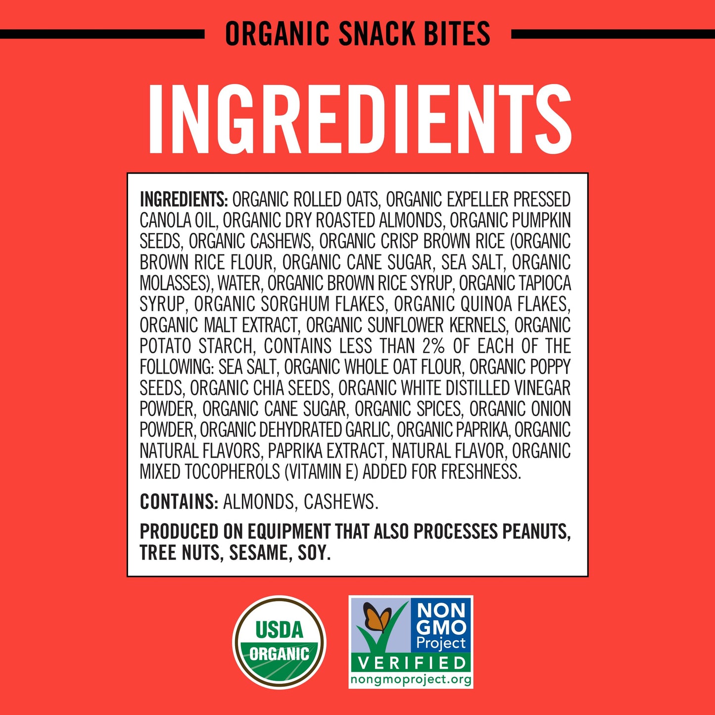Daves Killer Bread Bold Buffalo Organic Snack Bites, Buffalo Flavored Organic Snacks, 7.2 oz