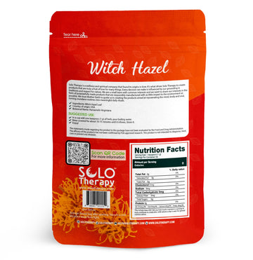 Witch Hazel Leaf Herbal Tea - 56 Grams - Witch Hazel Leaves Resealable Bag - Witch Hazel Leaf Tea - Premium Quality (Witch Hazel