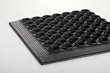 Crown Wsct35Bk Safewalk-Light Drainage Safety Mat, Rubber, 36 X 60, Black