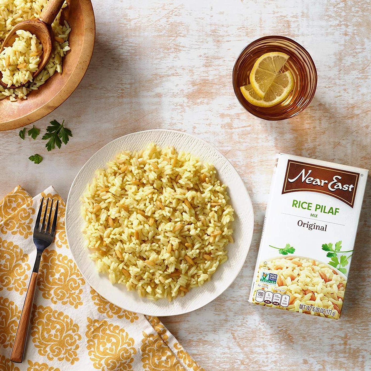 Near East Quaker Rice Pilaf Mix, Original, 18.2 Ounce (Pack Of 3 Boxes)