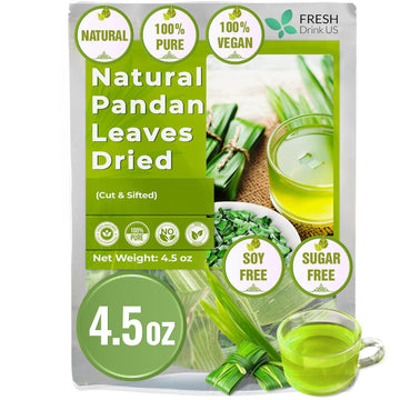 Natural Pandan Leaves Dried, No Additives, No Caffeine, Vegan