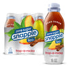 Snapple Zero Sugar Trop-A-Rocka Tea, 16 Fl Oz Recycled Plastic Bottle, 6 Pack