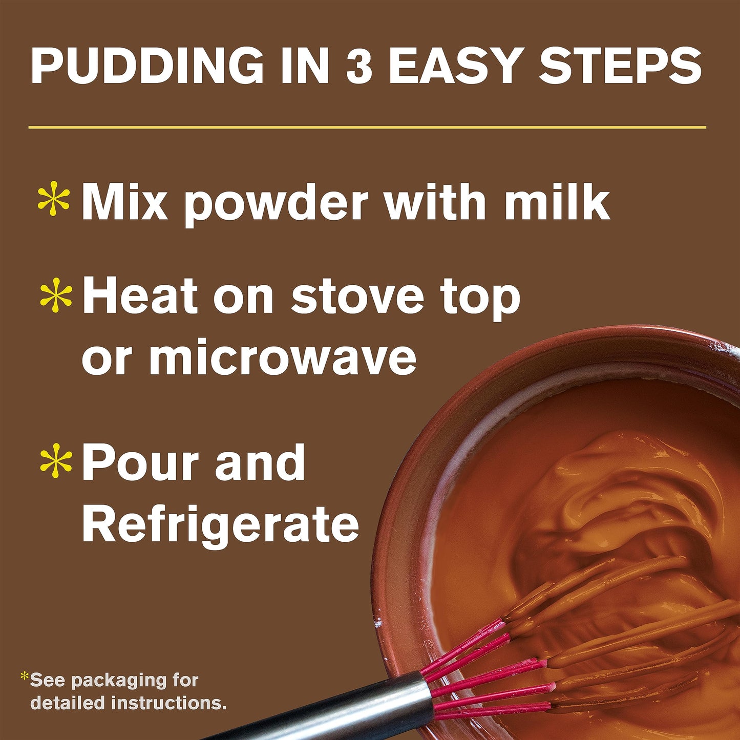 My-T-Fine Chocolate Pudding, 3.125 Ounce (Pack of 12) - Rich Flavor, Easy to Prepare, Perfect for Desserts and Snacks