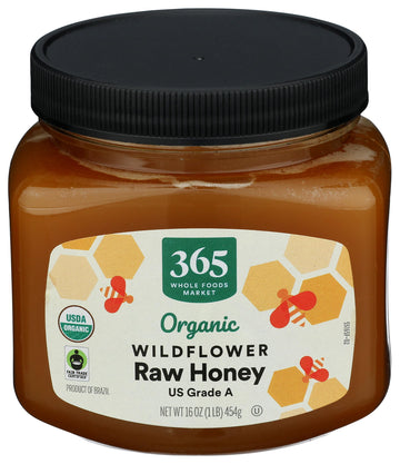 365 By Whole Foods Market, Organic Raw Mountain Forest Honey, 16 Ounce