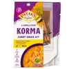 Patak'S Korma Curry Sauce 3-Step Kit, Pre-Measured Ingredients Included, Fragrant Whole Spices, Korma Curry Spice Paste, Base Sauce, No Artificial Flavors, Vegetarian Friendly, 11 Oz (Pack Of 6)