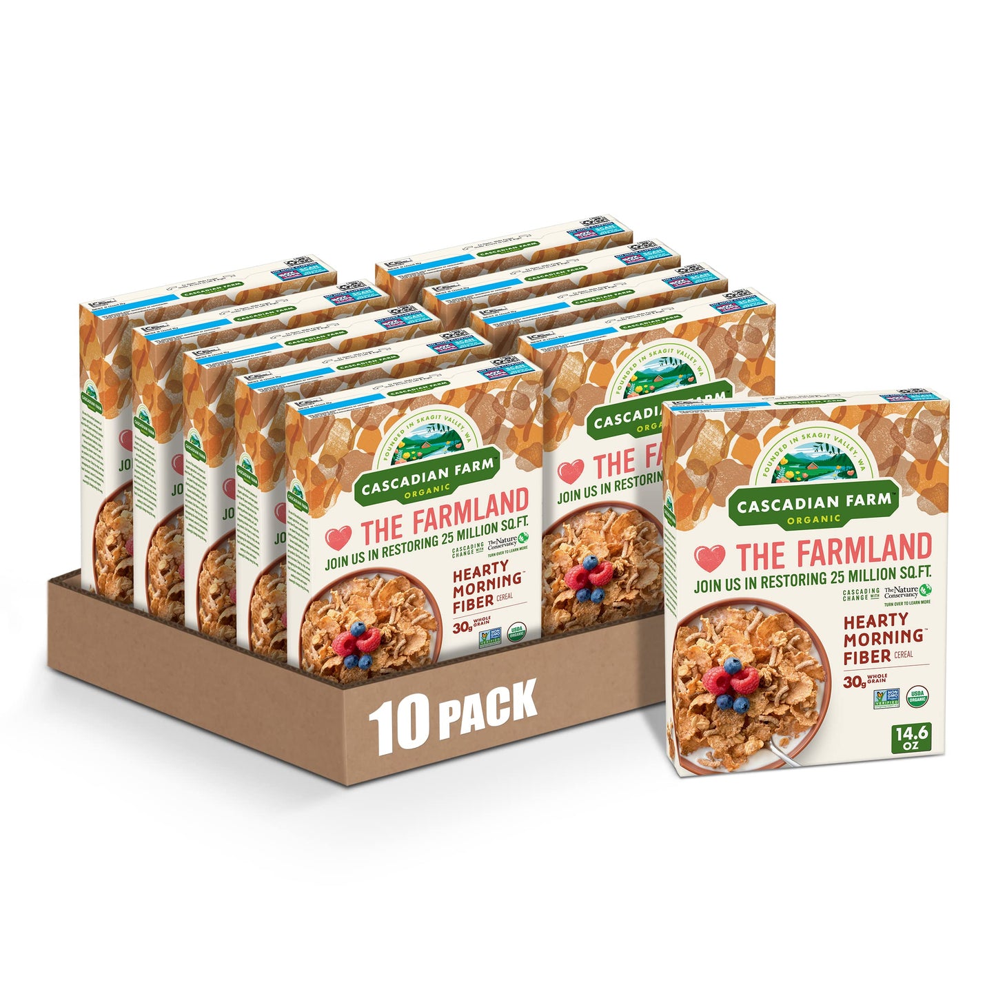 Organic Hearty Morning Cereal 14.60 Ounces (Case Of 10)