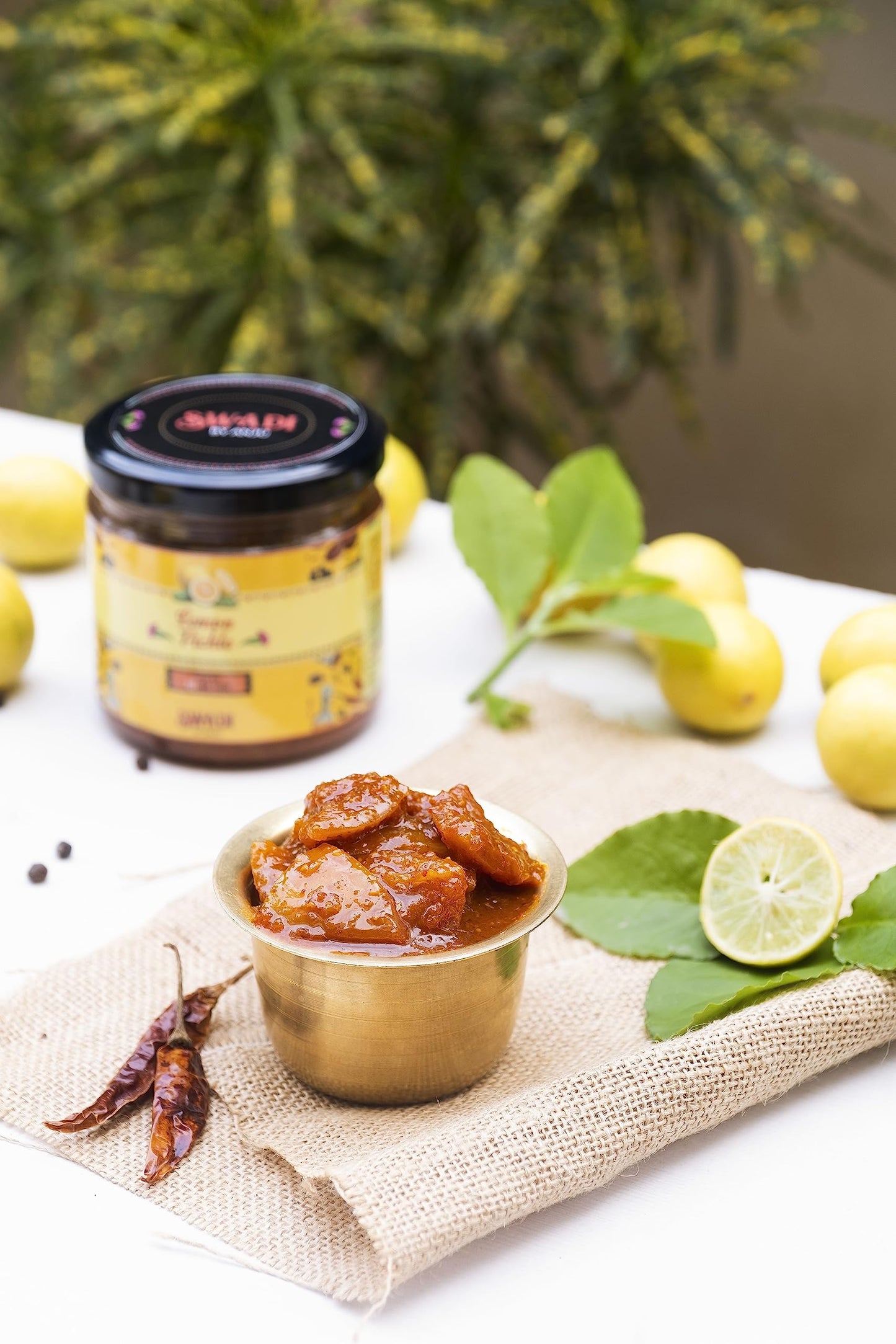 'Swadi By Anju'' Homemade Rajasthani Nimbu Ka Achar | Oil-Free & Vinegar-Free Sweet-Sour Lemon Pickle | Natural Lemon Pickle Wi