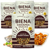 Biena Crispy Roasted Chickpea Snacks, Lil Bit of Everything, High Protein Snacks, High Fiber Snacks, Gluten Free, Plant-Based, N