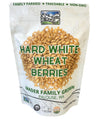Certified Glyphosate Residue Free Hard White Wheat Berries | 1 lb Pouch | 100% Non-Irradiated | Kosher Parve | USA Grown | Field