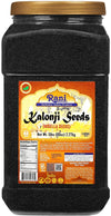 Rani Kalonji (Black Seed, Nigella Sativa, Black Cumin) Seeds 80Oz (5Lbs) 2.27Kg Bulk Pet Jar ~ All Natural | Gluten Friendly | Non-Gmo | Kosher | Vegan | Kosher | Indian Origin