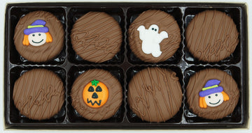Philadelphia Candies Milk Chocolate Covered OREO Cookies Halloween Assortment, 8 Ounce