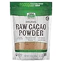 NOW Foods, Organic Raw Cacao Powder, with Polyphenols and Flavonols, Sun-Dried, Intensely Rich Flavor, 12-Ounce (Packaging May V