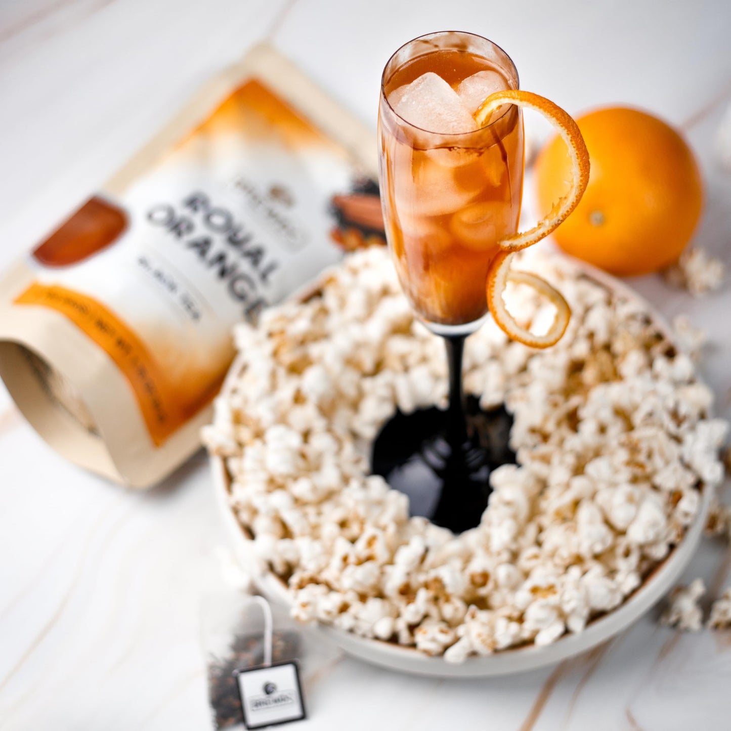 Brewix, Royal Orange Spice Black Tea (25 Pyramid Tea Bags) | Black Tea With Orange And Spices | Premium Black Tea With Orange |