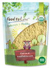 Food to Live Organic Garbanzo Bean Flour, 2 Pounds - Non-GMO Chickpea Flour, Stone Ground, Kosher, Vegan, Bulk, High in Protein