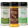 Amish Country Popcorn | Seasoning Variety Pack | Ballpark Style ButterSalt - 5.5 oz, Ranch - 5.5 oz & Sour Cream and Onion - 4.7