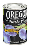 Oregon Fruit Purple Plums, 15-Ounces (Pack Of8)