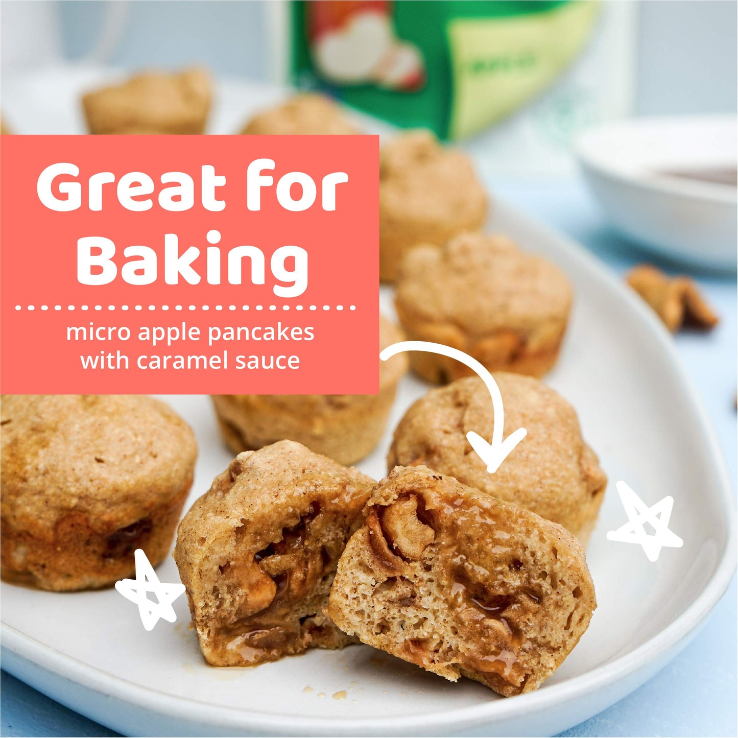 Peeled Snacks Organic Dried Fruit, Apple, 2.8 oz. - Healthy, Vegan Snacks for On-the-Go, Lunch and More