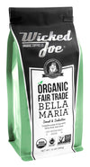 Wicked Joe Coffee Bella Maria Ground, 12 Oz, Light Green