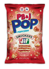PB & J POP Smuckers & Jif Coated Popcorn (12 Pack, Strawberry)