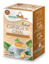 Nature'S Guru Instant Ginger Chai Tea Drink Mix Unsweetened 10 Count Single Serve On-The-Go Drink Packets