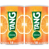 Tang Orange Naturally Flavored Powdered Soft Drink Mix, 2 Ct Pack, 58.9 Oz Canisters