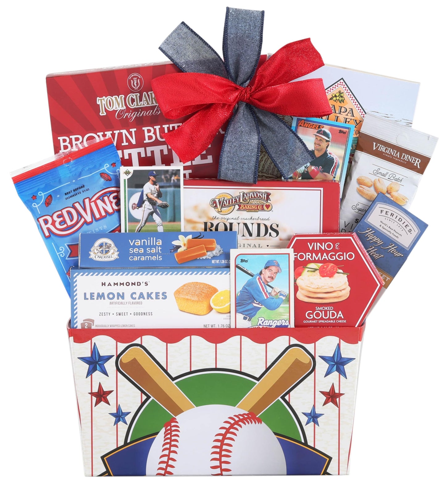 Wine Country Gift Baskets 7th Inning Stretch Gift Basket - 4 Pounds