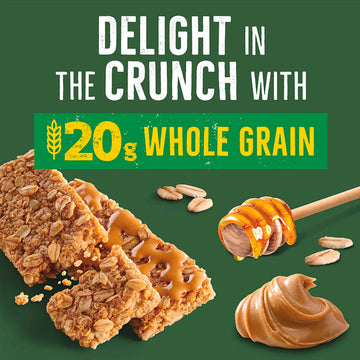 Nature Valley Crunchy Granola Bars, Oats n Honey, 36 Bars, 26.82 OZ (18 Pouches)
